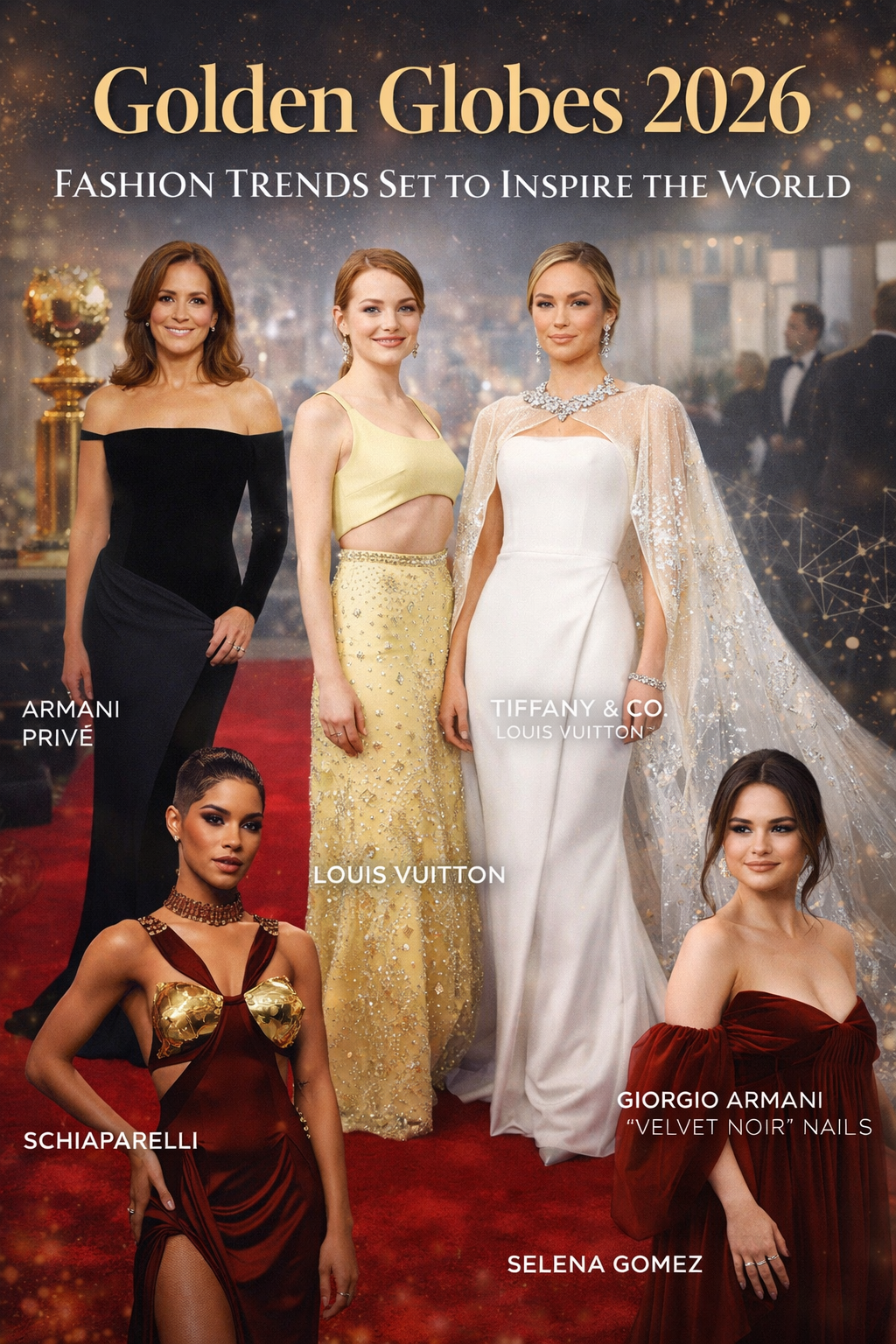 Gaya Busana dari Golden Globes 2026 yang Akan Menjadi Tren Dunia